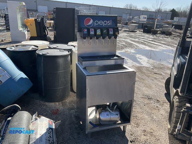 Lot 2-73027 - Pepsi Soda Dispensing Machine, CB2323 AK6, 25”x25”x60”