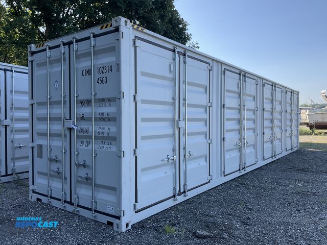 Lot 2-10304 - 2025 High Cube 40’L x 8’W x 9’ 6”T Metal Shipping/Ground Container
