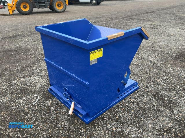Lot 2-44306 - New Chery Industrial 1.0 Cubic Yard Forkable Dump Hopper, top of hopper measures 43-3/8”x42-1/4”, 40...