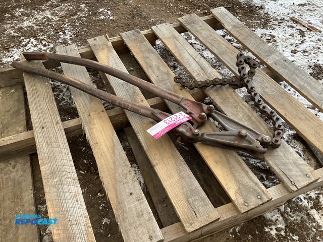 Lot 2-21213 - Wheeler-Rex No. 4 Pipe Cutter