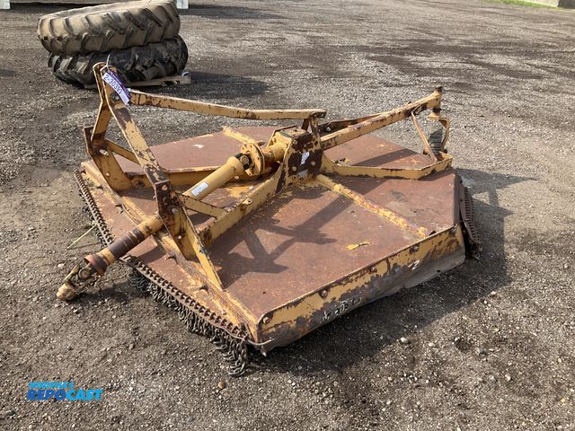 Lot 2-30393 - Woods 72” brush hog three point attachment model 72-3, 540 PTO, rear no-flat caster, used