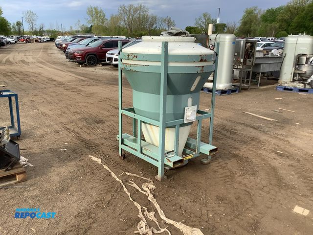 Lot 2-35939 - Forkable 45” L x 45” W x 66” T Industrial Dry Bulk Material Hopper
