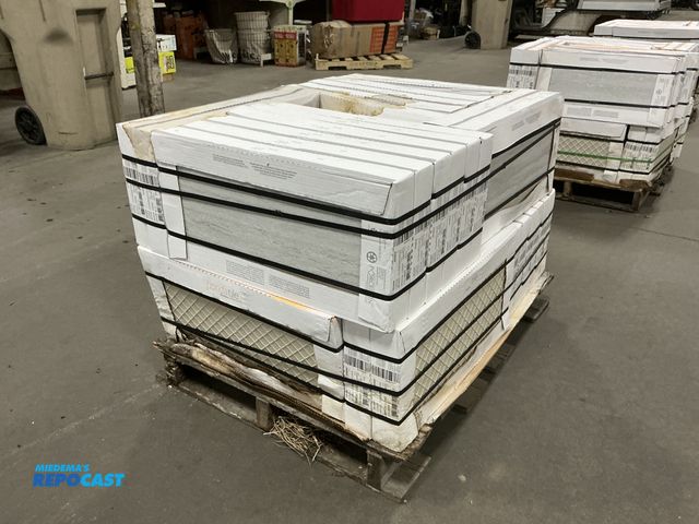 Lot 2-95960 - Skid of (32) Boxes of 12” x 24” Porcelain Tiles (7 per box), 14 sq ft per box - 448 total sq ft
