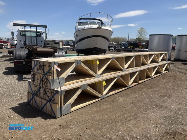 Lot 2-43810 - (21) floor trusses 27’ 1” long x 22”T x 3-1/2”W overall, unused