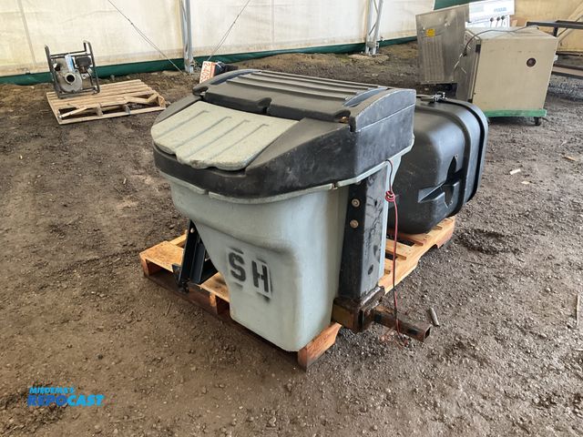 Lot 2-40531 - (4) Salt Spreader, Hoppers And Frame