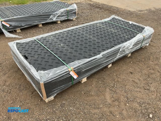 Lot 2-43698 - (15) New SDLANCH IRGPM Ground Protection Mats, Approx. 41-3/4” wide x 94-1/2”long x1/2” thick, diamo...