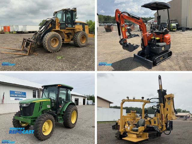 Construction & Heavy Equipment Auction 9/1/26