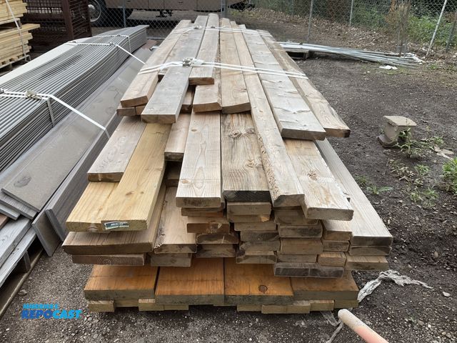Lot 2-24863 - Skid lot of various sized Wooden Boards