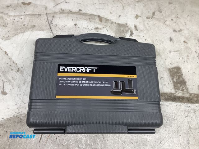 Lot 2-69399 - evercraft #776-9034 1/2" drive 9pc axle nut set - 29-30-31-32-33-34-35-36 and 38mm