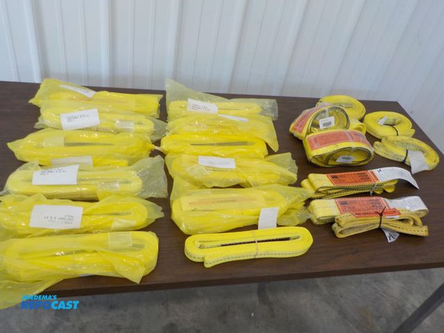 Lot 2-34083 - Lot of (20) new Dayton lifting straps. (16) 1" x 6', (2) 2" x 6', (2) 3" x 6'