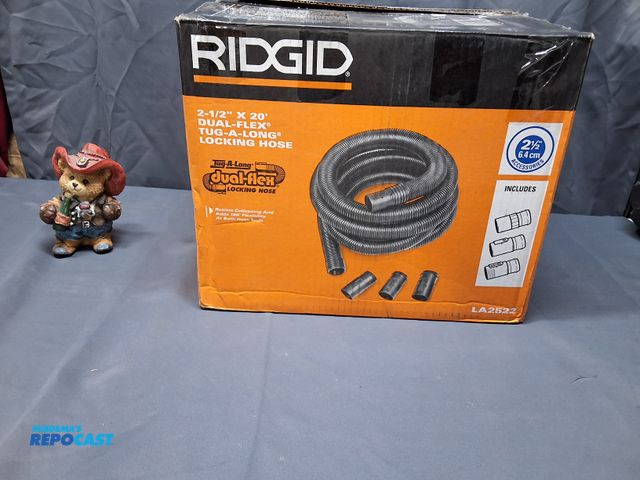 Lot 2-69516 - RIDGID 2-1/2" X 20' DUAL-FLEX, TUG-A-LONG, LOCKING HOSE