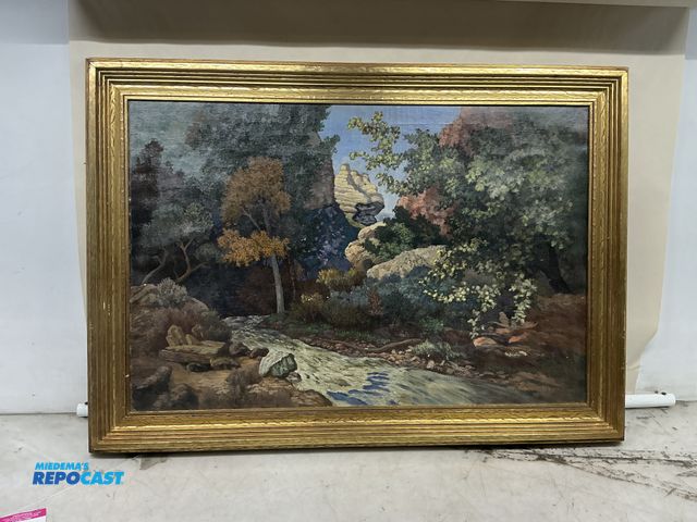 Lot 2-27324 - antique oil painting original by Gerhard Ernest Untermann