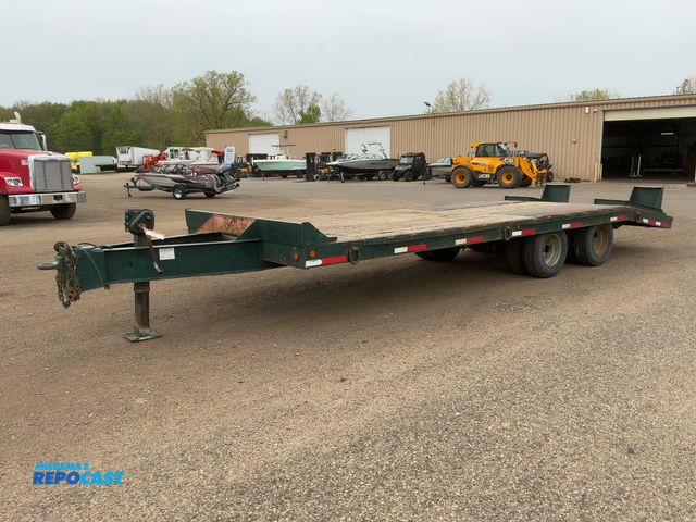 Lot 2-43280 - 1996 Eager Beaver 24’ Tandem Dual Axle Equipment Trailer