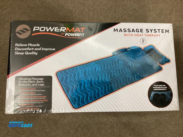 Lot 2-19014 - New New POWERMAT by Powerfit Massage System with Heat therapy. Ultimate Relaxation: Full body massag...