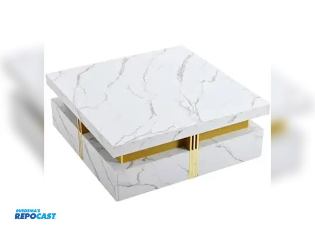 Lot 2-63161 - Lot of (2) white Coffee tables (WF306809AAK)