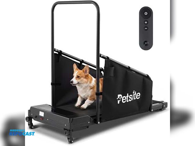 Lot 2-67622 - Brand new black petsite electric dog treadmill PW10189US-BK
