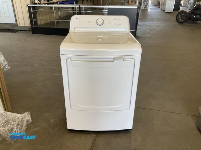 Lot 2-40489 - Scratch & Dent Gas LG DLG6101W Dryer