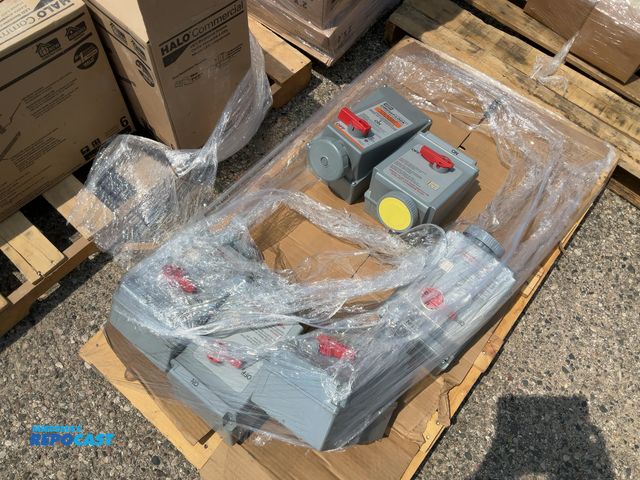 Lot 2-64338 - Skid lot of 6. Hubble circuit lock pin and sleeve mechanical interlock, and electrical mechanical in...
