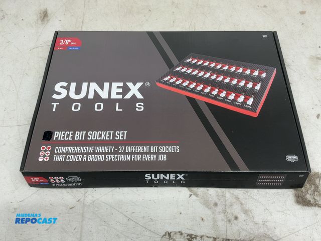 Lot 2-11086 - Set of Sunex 25-piece 3/8" drive bits
