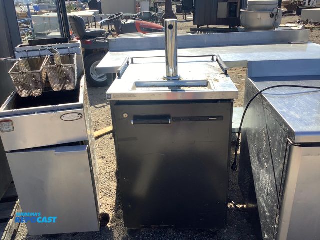 Lot 2-76795 - Beverage Air Keg Cooler with the measurements of approximately 50” x 26.5 x 24”