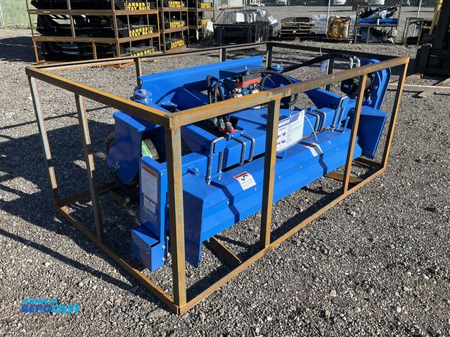 Lot 2-10933 - New AGROTK SSSCR72 Skid Steer Soil Conditioner Quick Attach Hydraulic Powered