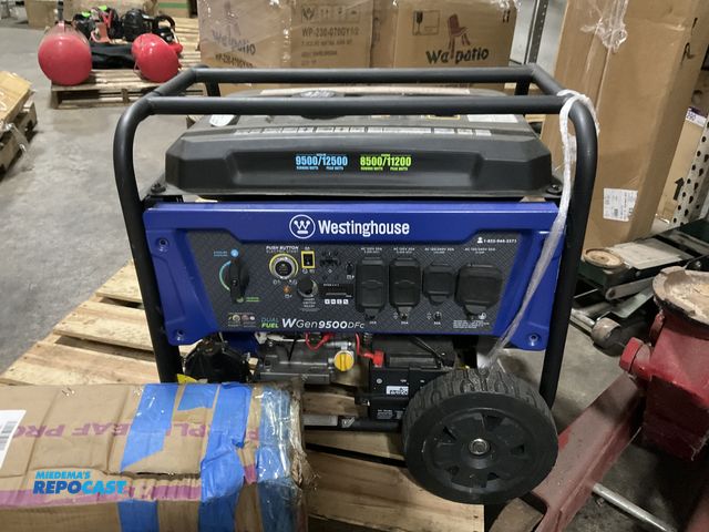 Lot 2-23034 - Westinghouse WGen9500DFc Generator