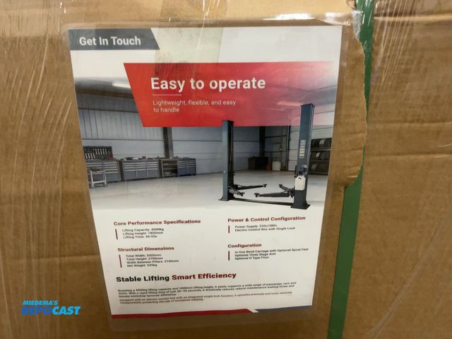 Lot 2-21916 - New SDLANCH Model TPL Two Post Lift, 4500 KG Lifting Capacity, 1800mm Lifting Height, 220/380 Volt E...