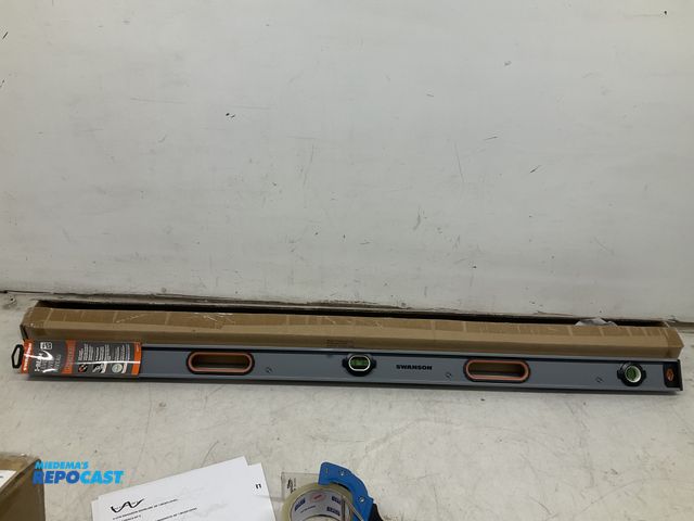 Lot 2-92191 - 3 Swanson 48” Magnetic I-Beam Level SWIBL48M