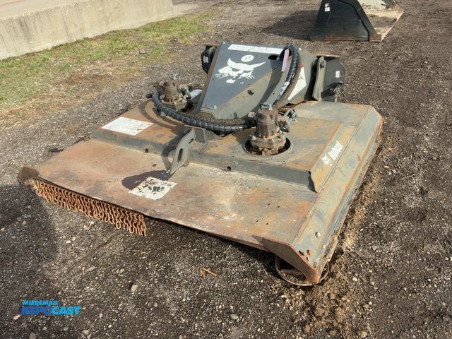 Lot 2-42991 - Used 2015 Bobcat 72” Rotary Cutter Skid Steer Attachment, Quick Attach, S/N: AYVY01471, Standard Flo...