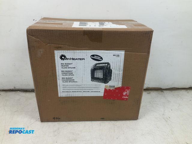 Lot 2-19316 - Mr Heater Big Buddy 18,000 BTU  Heater