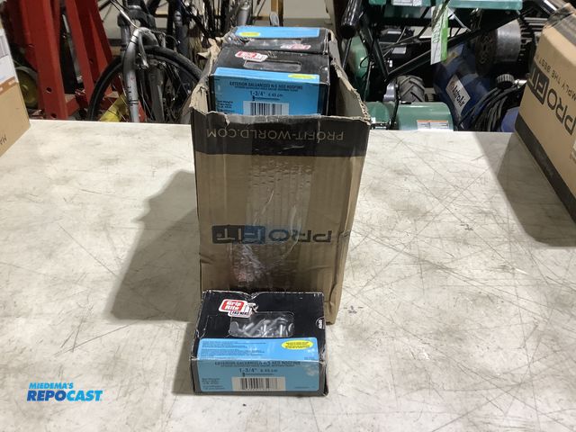 Lot 2-39470 - (15) 1lb Boxes of Grip Rite 1 3/4” Exterior Galvanized R/S Neo Roofing Nails.