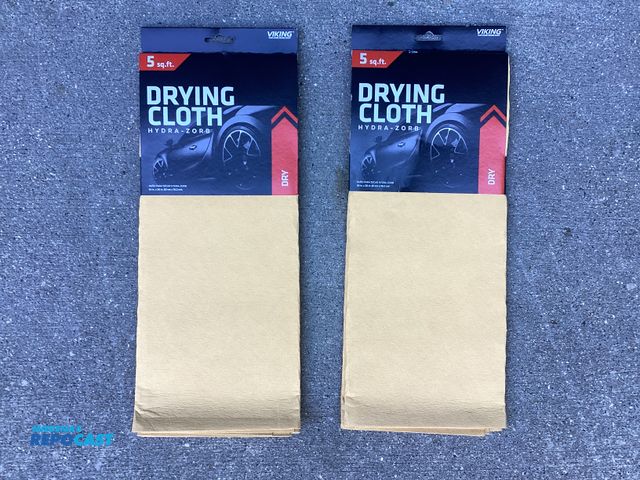 Lot 2-62845 - Two new Hydra-zorb drying cloths by Viking car care. Multi-layerconstruction, dries surfaces quickly...