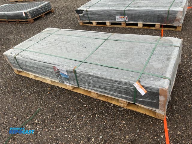 Lot 2-41570 - (15) New SDLANCH Ground Protection Mats, Approx. 41" wide x 94-1/2" long x1/2” thick, diamond plate ...