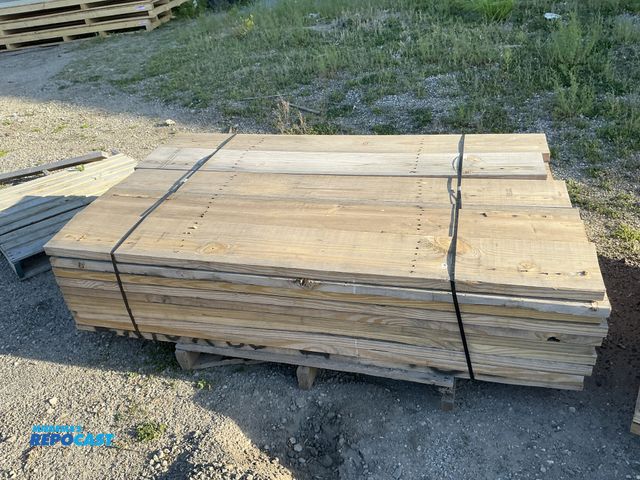 Lot 2-35798 - Bundle of 50 pc. of Recycled Lumber 2 x 8 x 72”