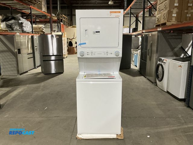 Lot 2-46488 - Scratch & Dent Frigidaire FLCE7522AW4 Washer & Dryer Set