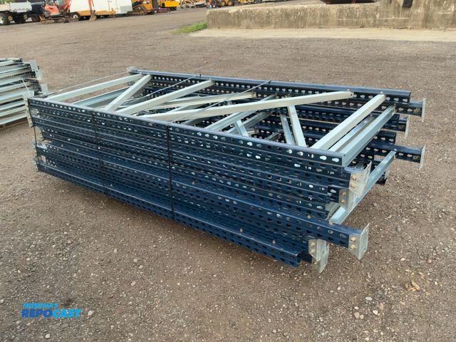 Lot 2-20938 - (10) 42"x8' Tall Teardrop Pallet Racking Uprights
