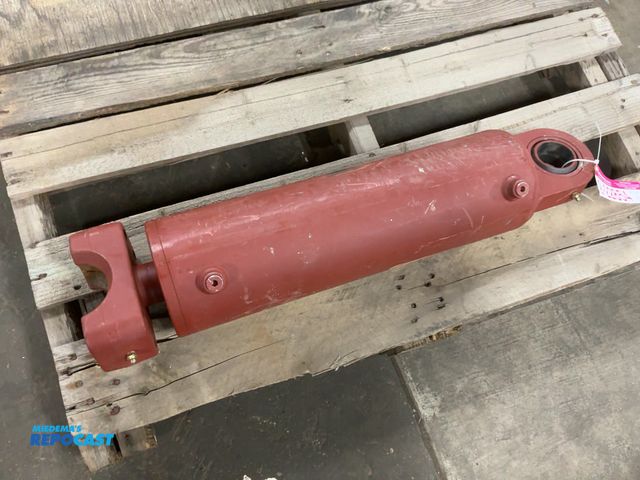 Lot 2-22854 - Hydraulic Cylinder, 2” diameter pin hole on one end, approx. 2” diameter ram, approx. 28” long as pi...