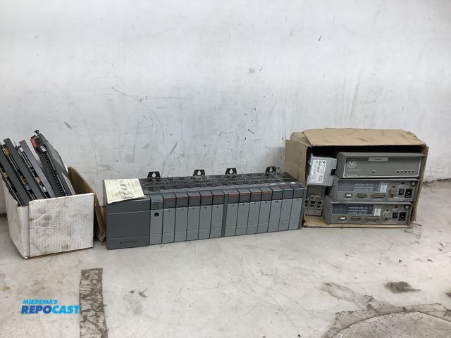 Lot 2-67945 - Lot of assorted Allen-Bradley products including; power supply, Data Highway communication interface...