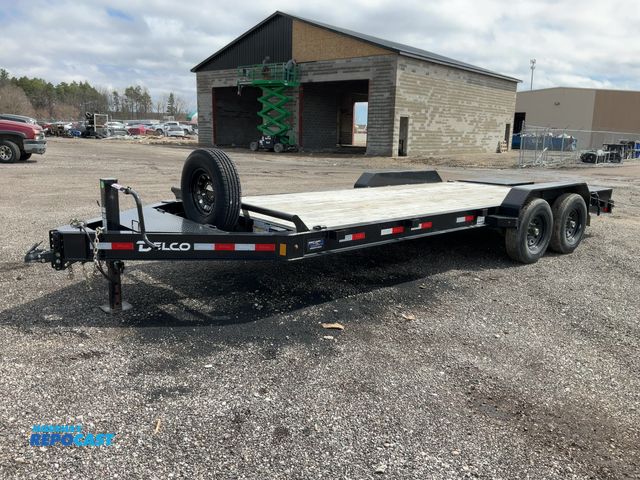 Repocast.com - Lot 2-22923 - 2025 Delco Trailer Car Hauler Trailer