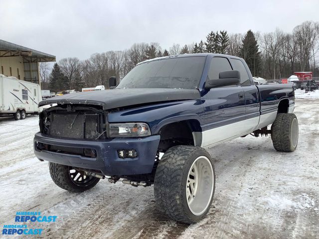 Lot 2-91587 - 1999 Dodge RAM 2500 Quad Cab Long Bed Quad Cab Pickup Truck 4x4