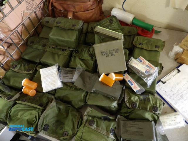 Lot 2-53327 - (22) Army Surplus First AID kits