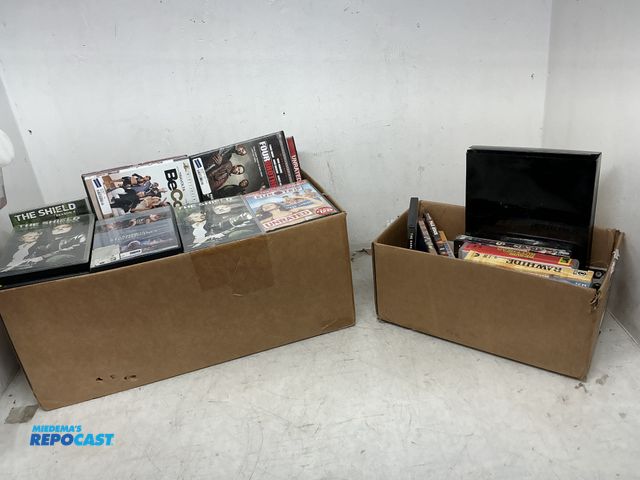 Lot 2-93358 - Lot of (2 Boxes) of Miscellaneous DVD’s