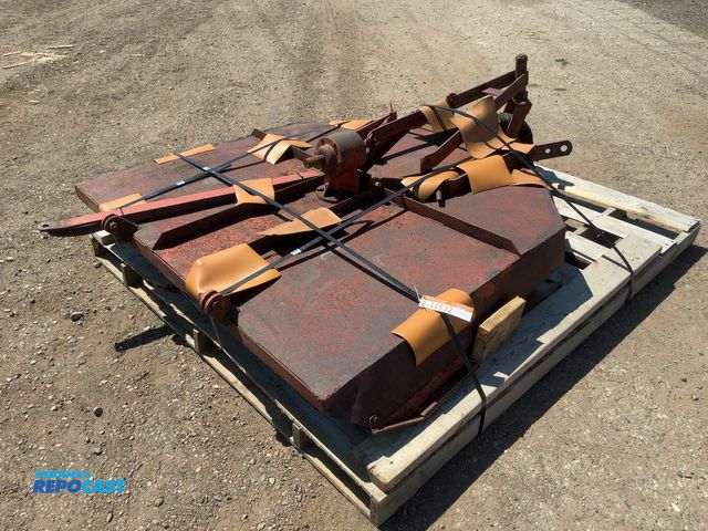 Lot 2-44632 - Covington Model V5 5’ 3-point Brush Cutter, S/N: 18298, no flat caster tire, 3-point linkage not bol...