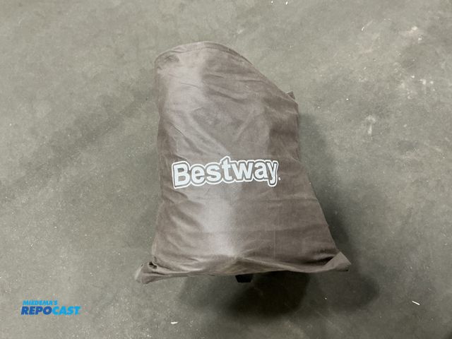 Lot 2-73468 - Best way black &amp; gray mattress