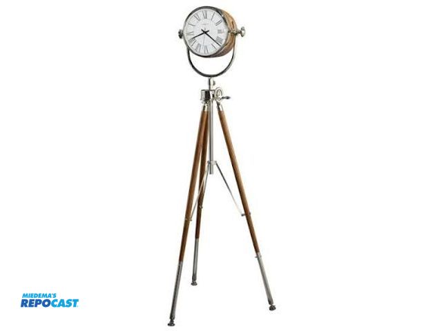 Lot 2-65598 - Howard Miller Nautical Tripod 615106 Vintage Floor Stand Antique Style