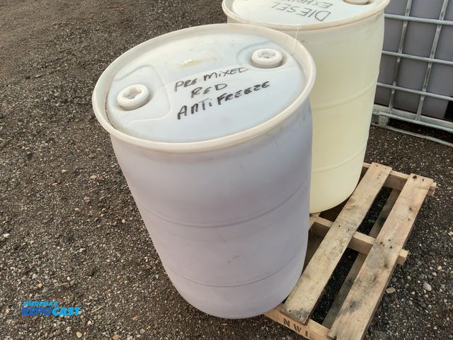 Lot 2-11127 - (1) 55 Gallon Barrel of Pre-Mixed Red Antifreeze
