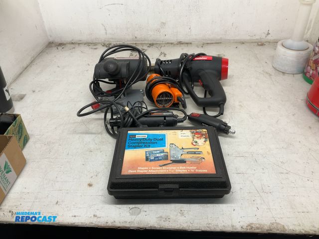 Lot 2-74676 - Crate of Various Hand and Power Tools- Untested