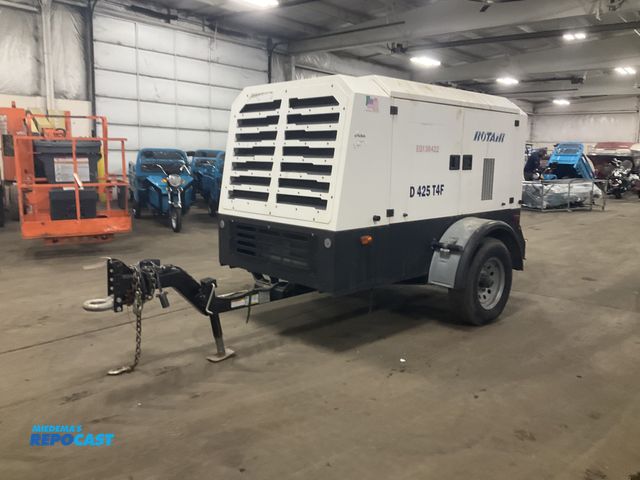 Lot 2-42158 - 2019 Elgi D425 T4F Towable Air Compressor