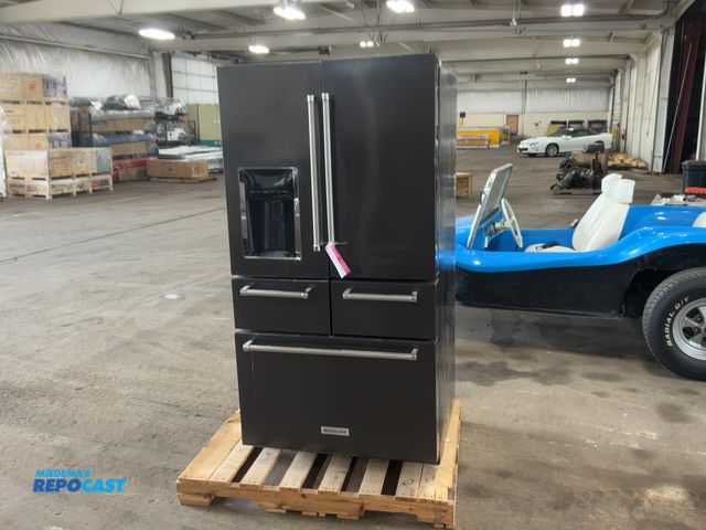 Lot 2-21495 - KitchenAid KRMF706EBS01 Refrigerator/Freezer