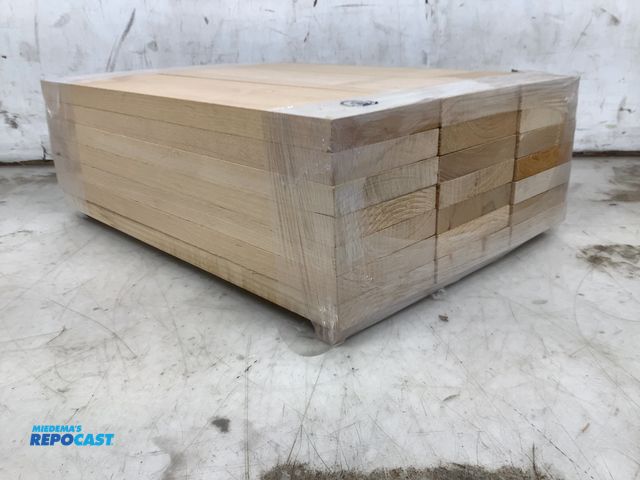 Lot 2-93508 - 21 New Pieces of unfinished sanded cherry hobby and craft wood 3/4 x 4 1/8” x 16 3/4”